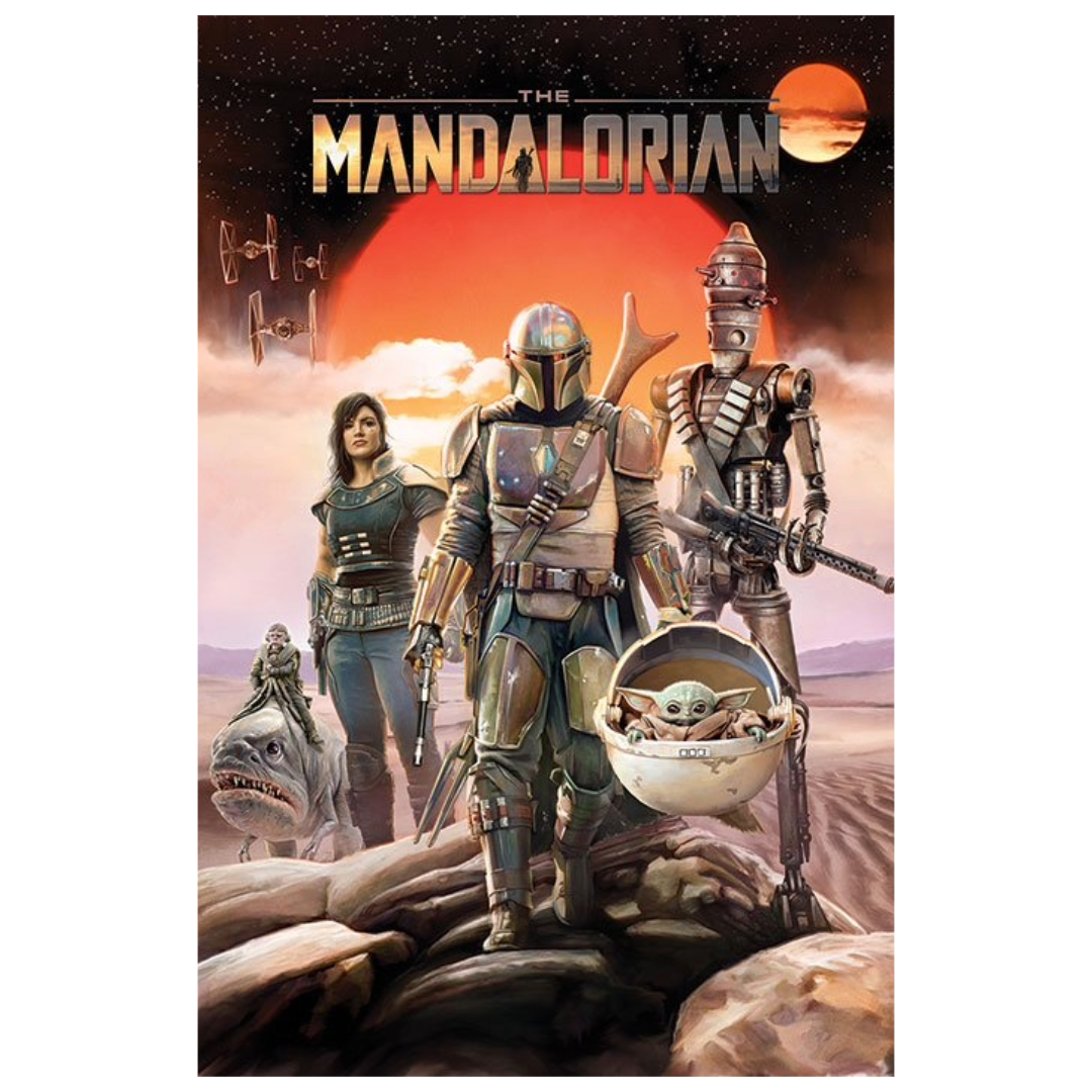 Star Wars: The Mandalorian Plakat - LootLab